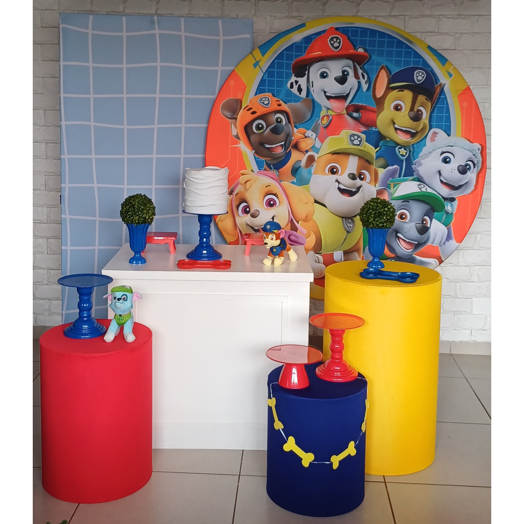 Patrulha Canina - Kit Pegue E Monte - Luci_rodrigues_decorações
