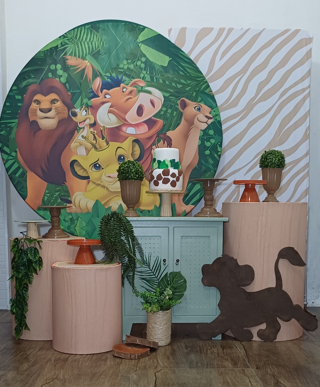 Rei Leão - Kit Pegue E Monte - Luci_rodrigues_decorações