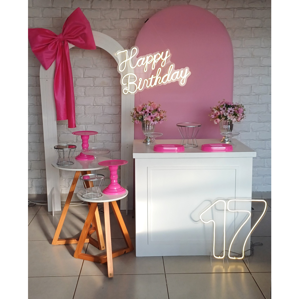 Laço Pink - Kit Pegue E Monte - Luci_rodrigues_decorações