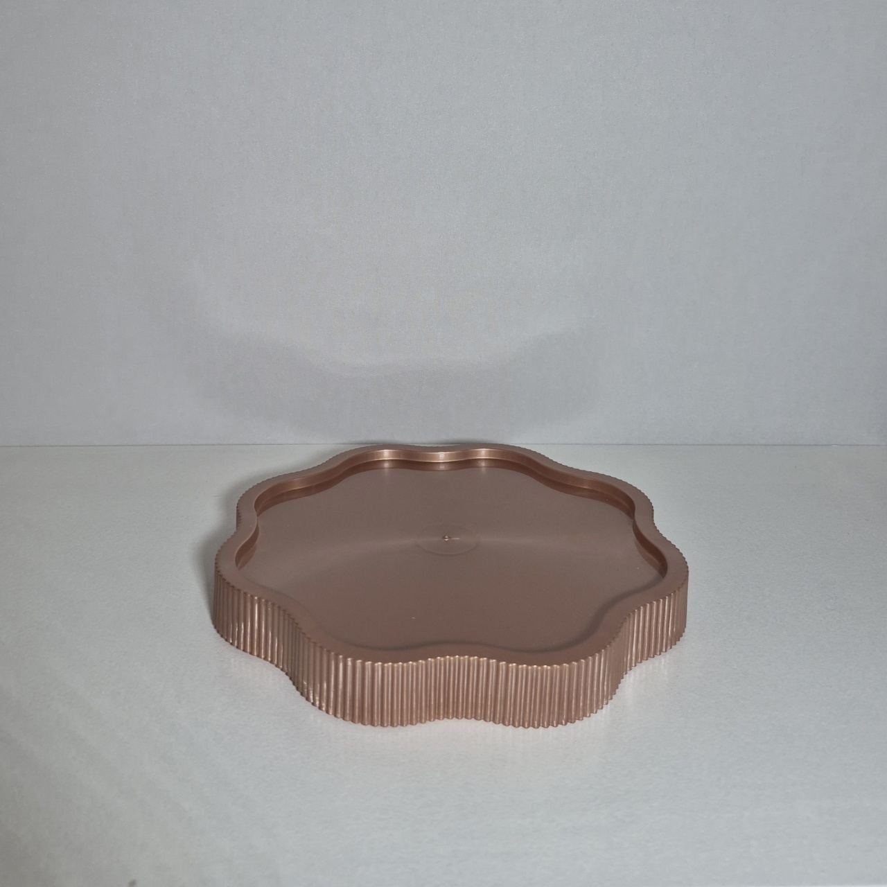 Bandeja Flor - Rose Gold - Luci_rodrigues_decorações