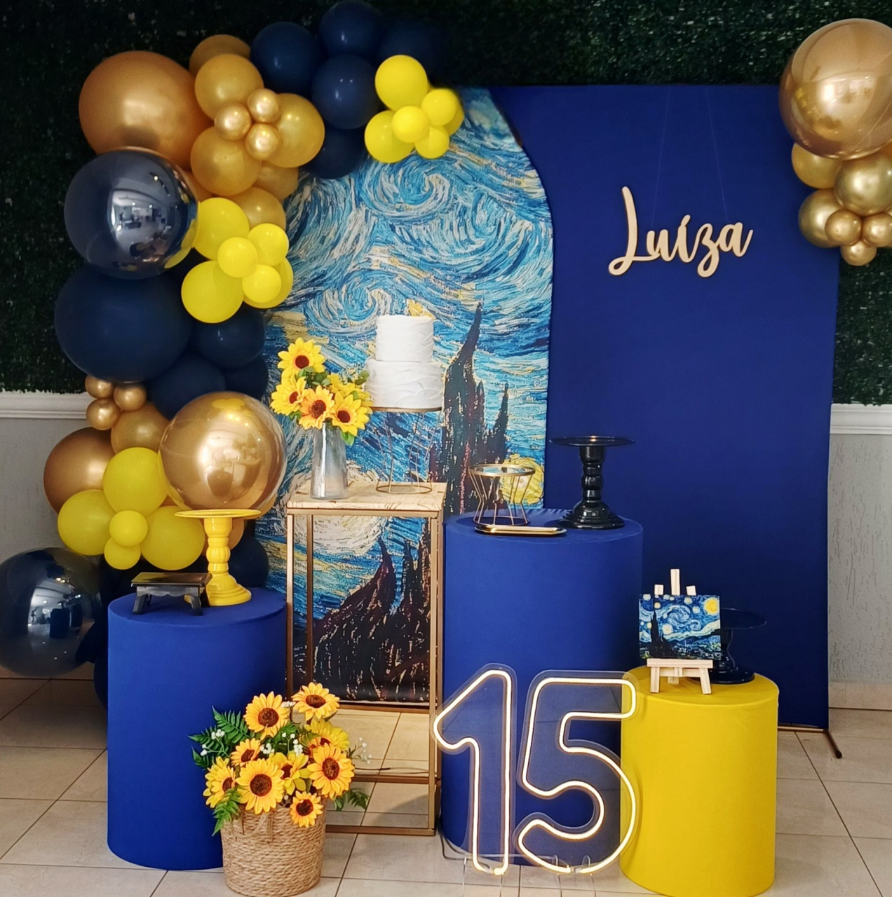 Noite Estrelada - Kit Pegue E Monte - Luci_rodrigues_decorações