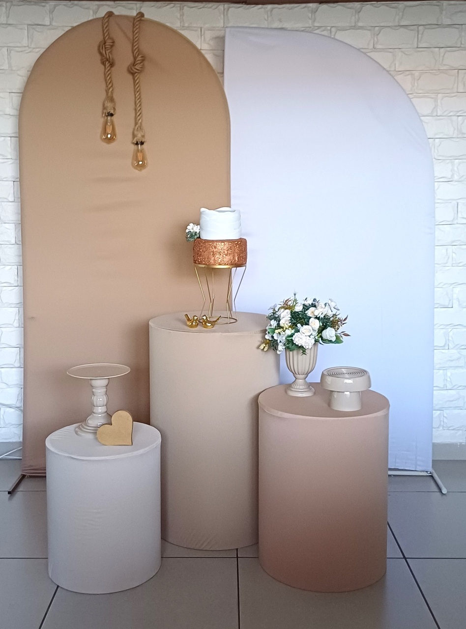 Bege E Branco - Kit Pegue E Monte - Luci_rodrigues_decorações