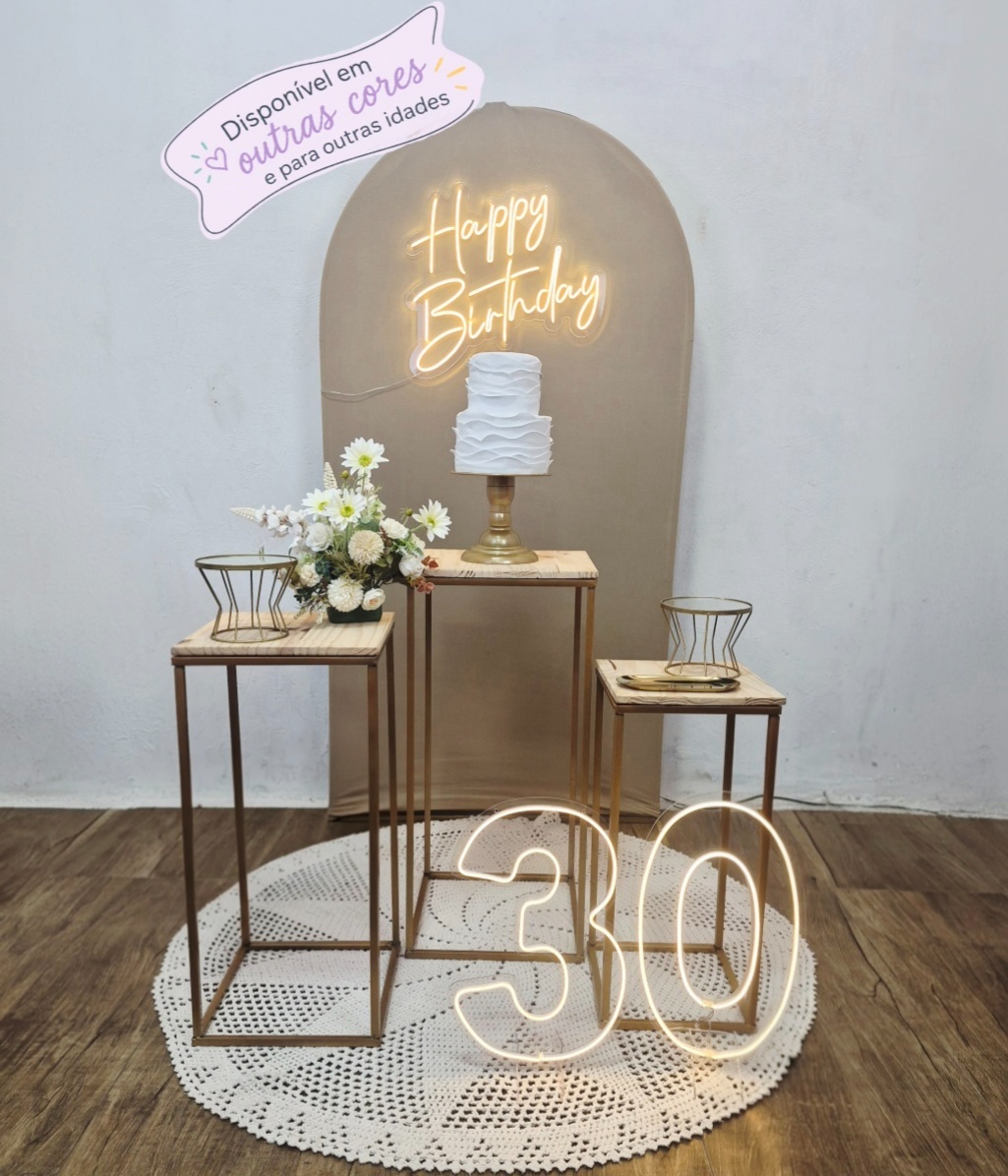 Bege Clássico - Kit Pegue E Monte - Luci_rodrigues_decorações