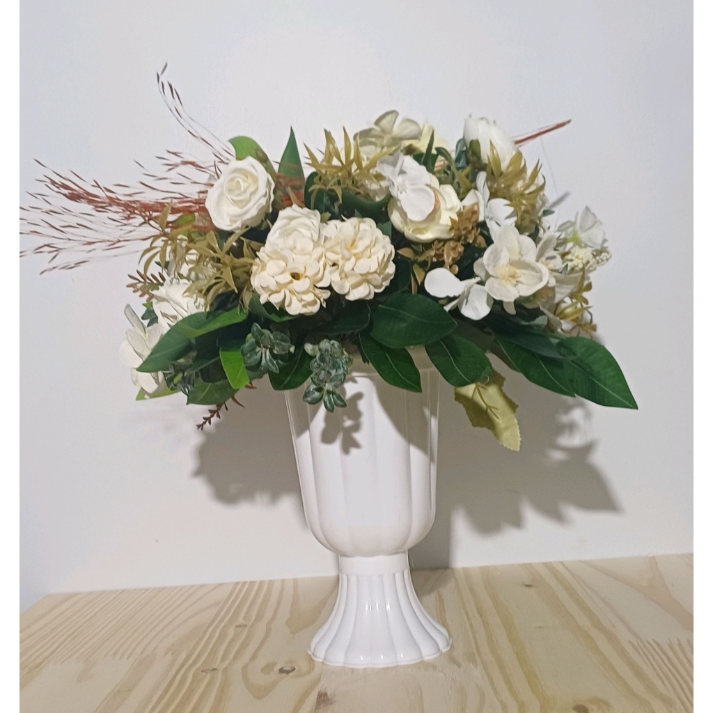 Arranjo Floral - Branco - Luci_rodrigues_decorações