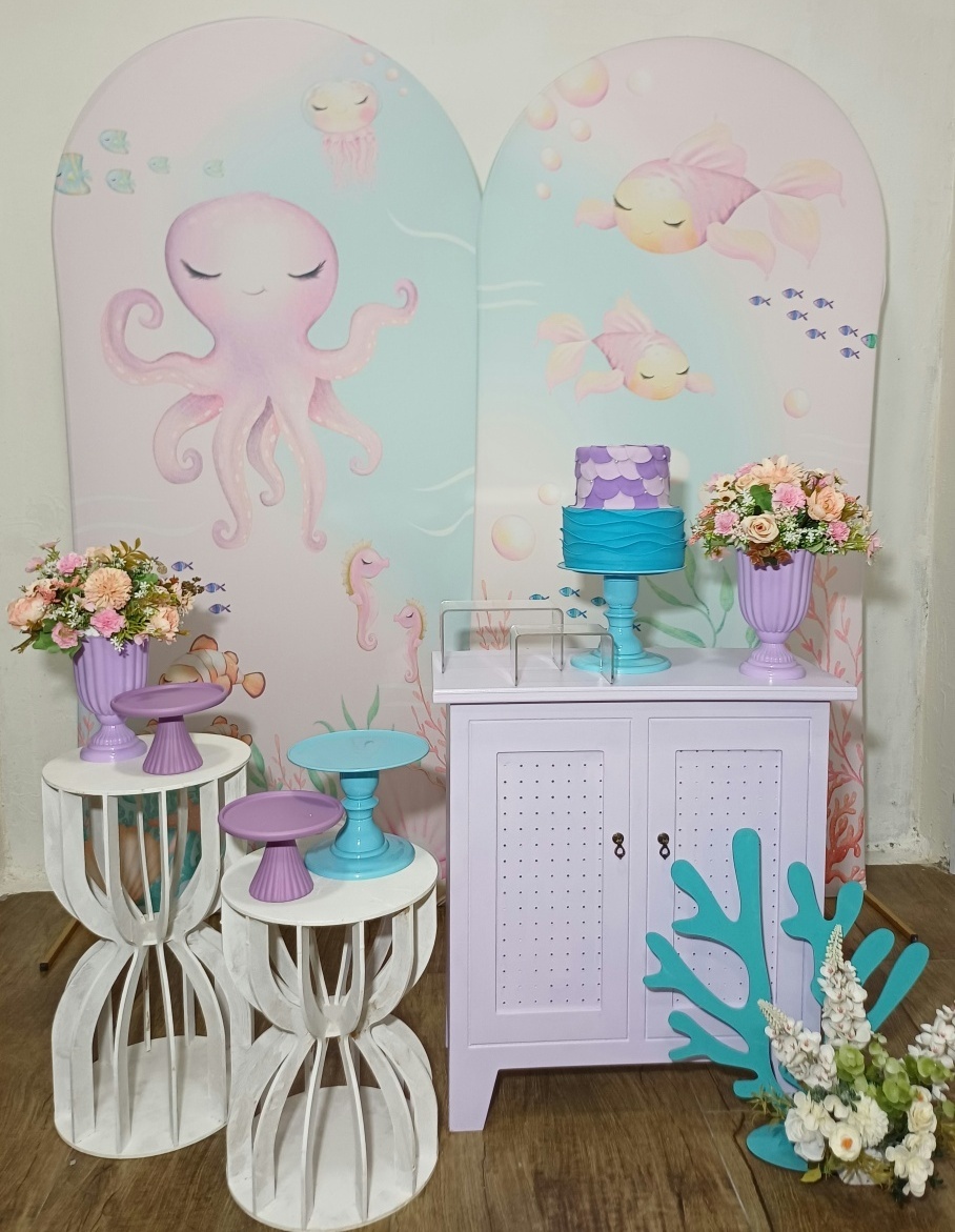 Fundo Do Mar Sereno - Kit Pegue E Monte - Luci_rodrigues_decorações