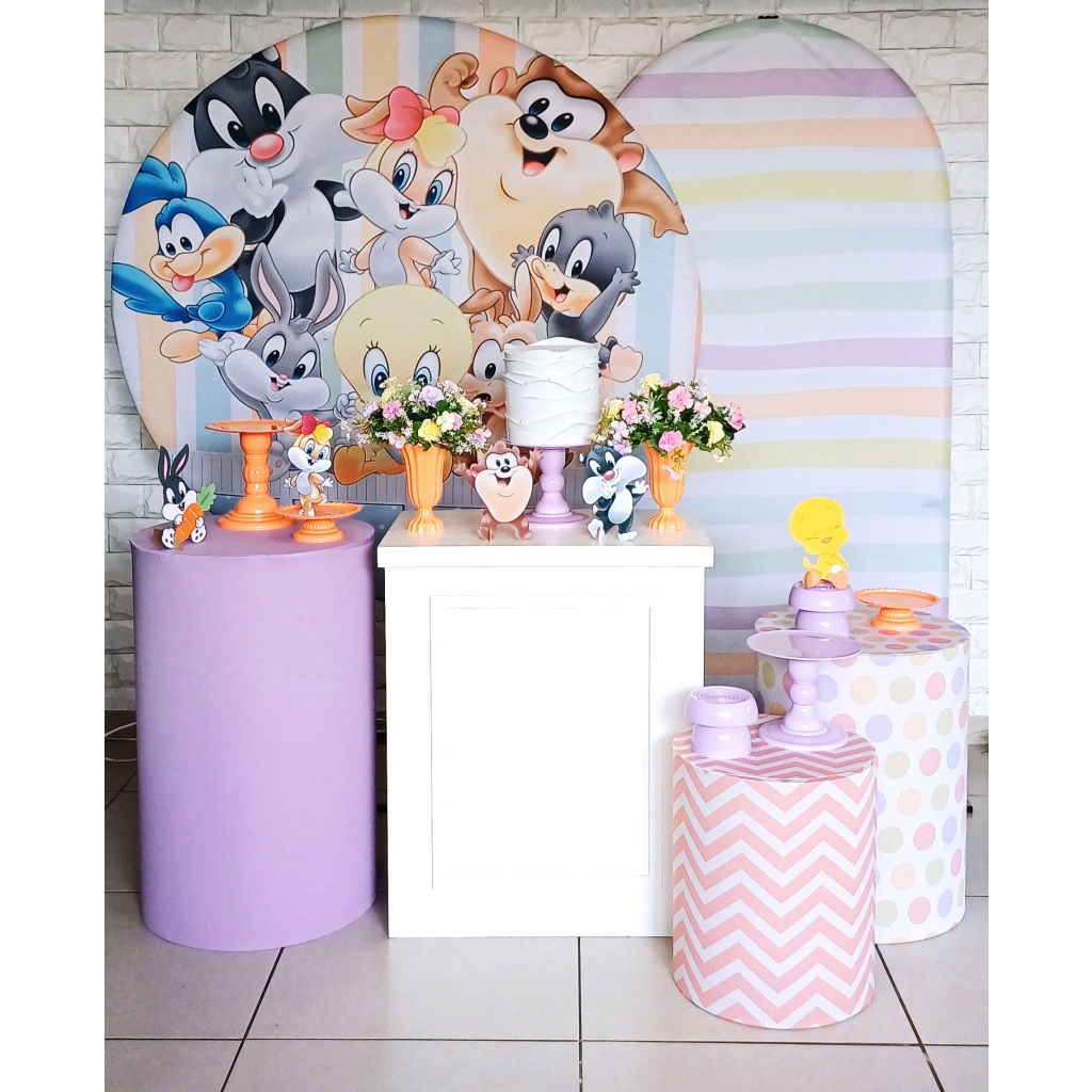 Looney Tunes - Kit Pegue E Monte - Luci_rodrigues_decorações