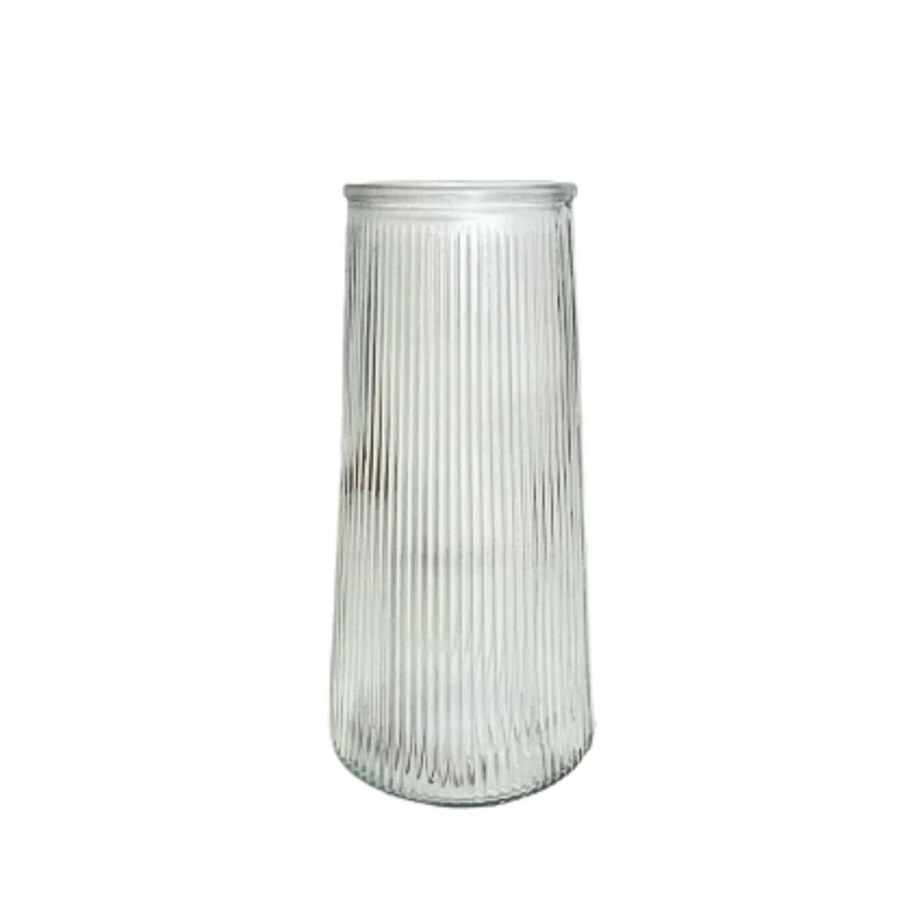 Vaso de Vidro - Transparente - Luci_rodrigues_decorações