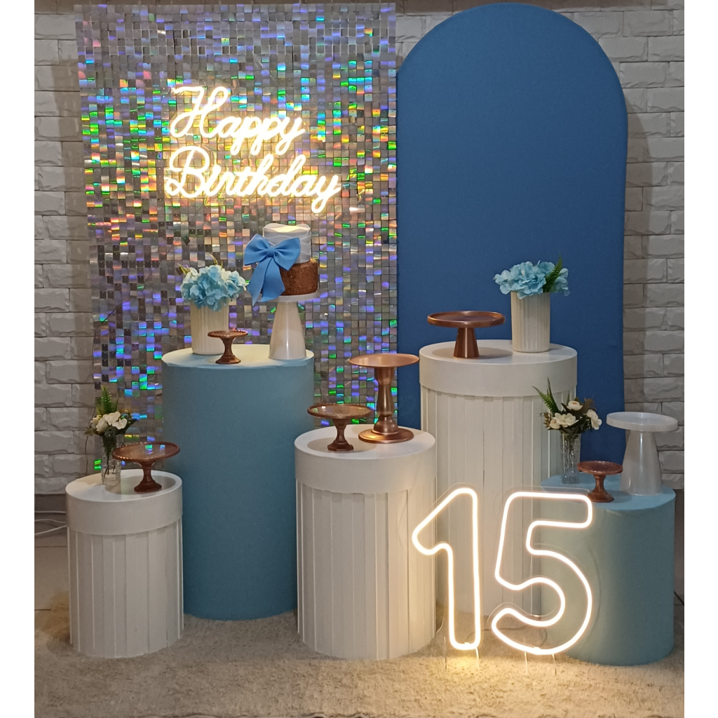 15 Anos Azul - Luci_rodrigues_decorações