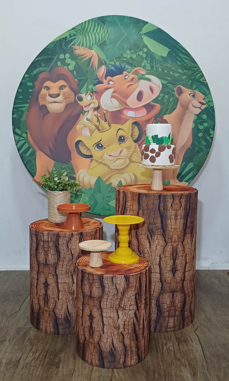 Rei Leão - Kit Pegue E Monte - Luci_rodrigues_decorações