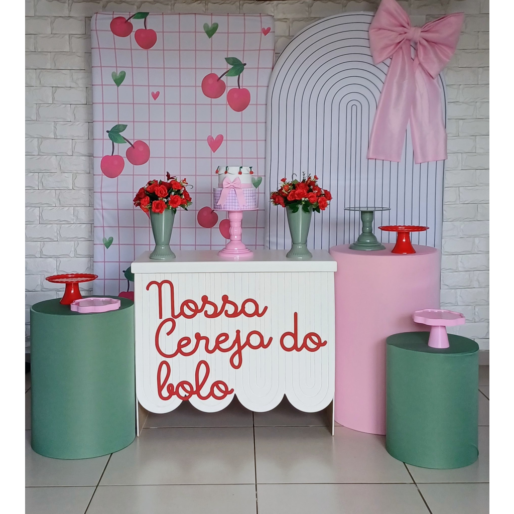 Cerejinha - Kit Pegue E Monte - Luci_rodrigues_decorações