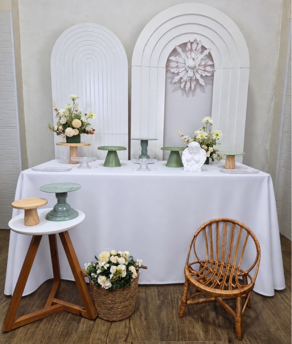 Batizado Clássico - Kit Pegue E Monte - Luci_rodrigues_decorações