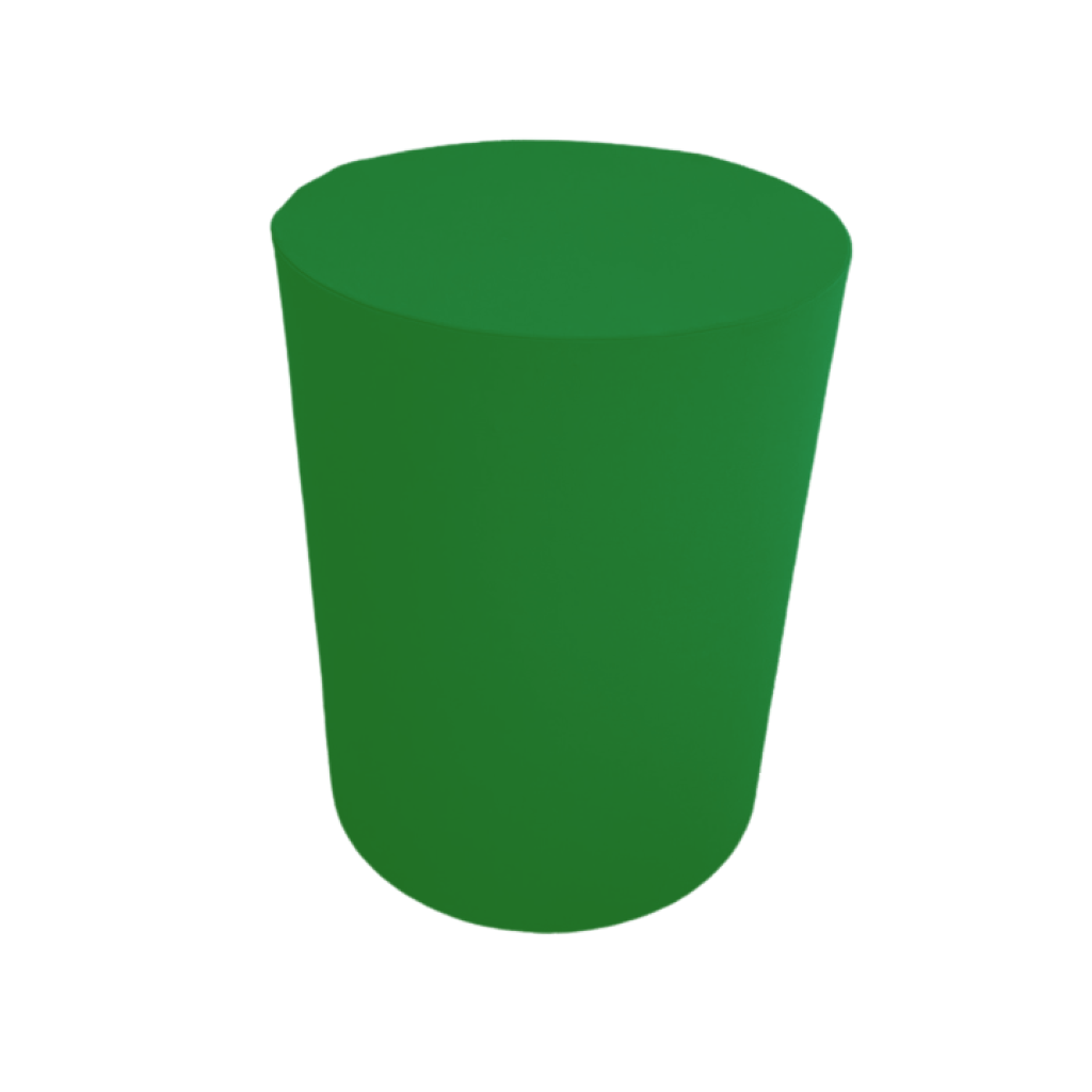 Capa de Cilindro G - Verde Bandeira - Luci_rodrigues_decorações