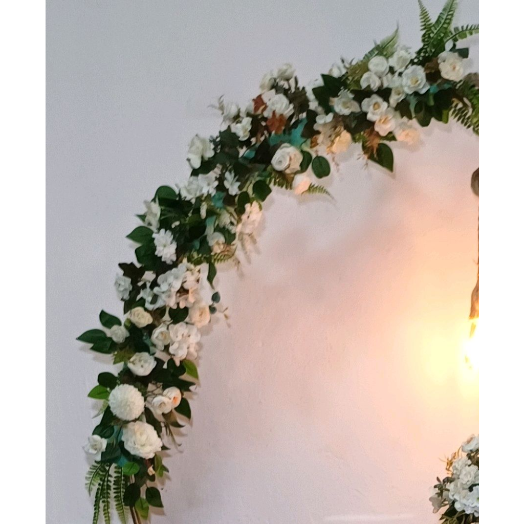 Arranjo Lateral Grande - Branco - Luci_rodrigues_decorações