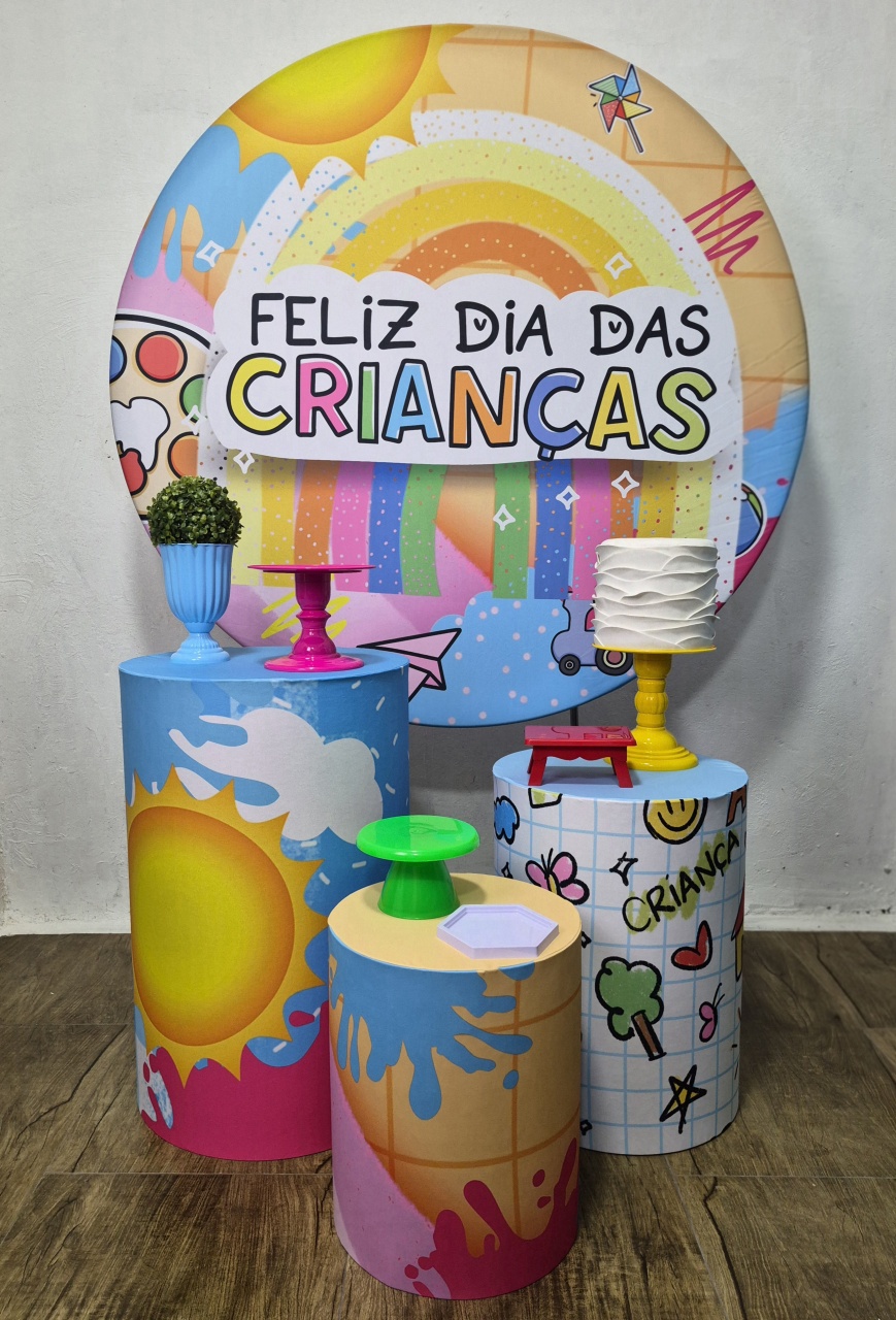 Dia das Crianças - Kit Pegue E Monte - Luci_rodrigues_decorações