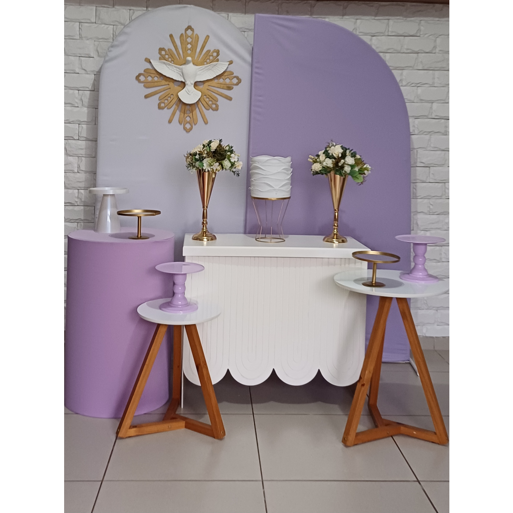 Batizado Lilás - Luci_rodrigues_decorações