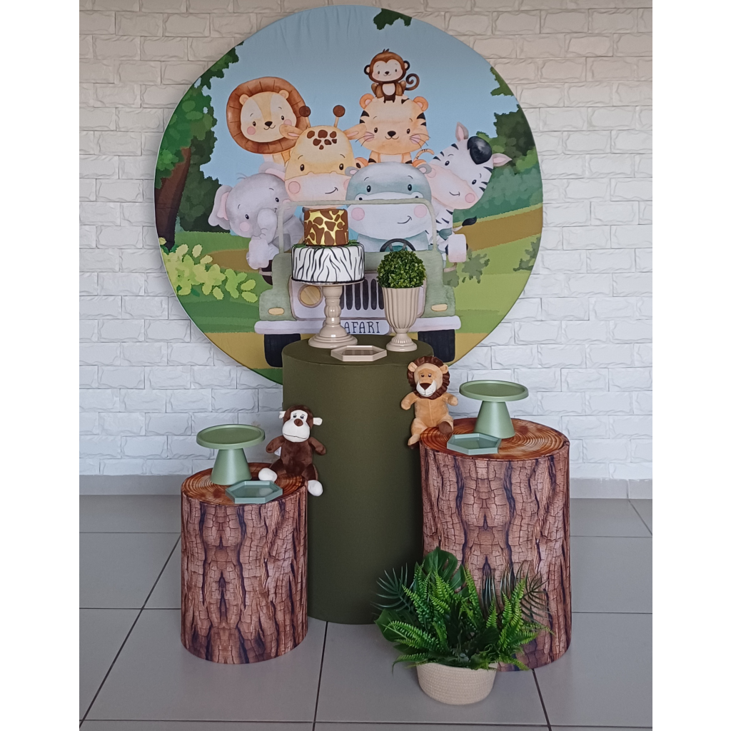 Safari - Kit Pegue E Monte - Luci_rodrigues_decorações