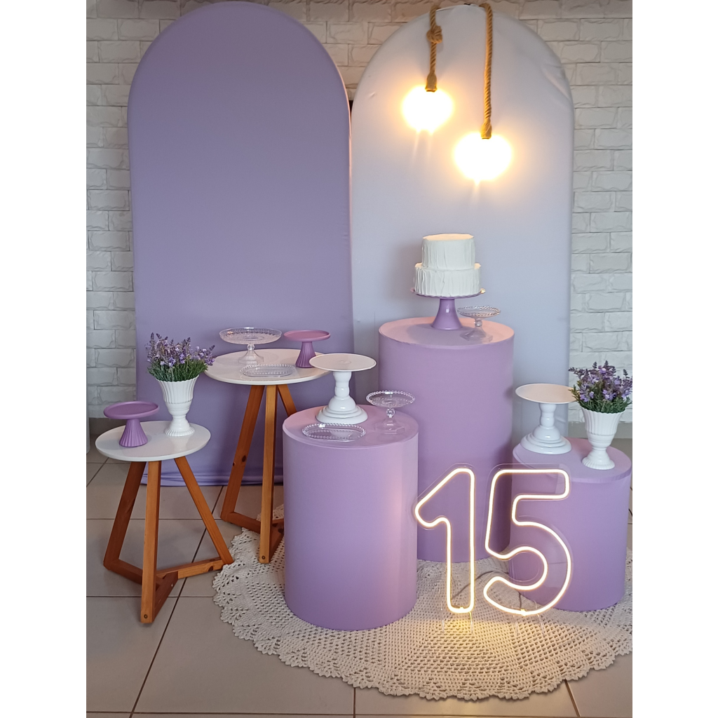 Lilás - Kit Pegue E Monte - Luci_rodrigues_decorações