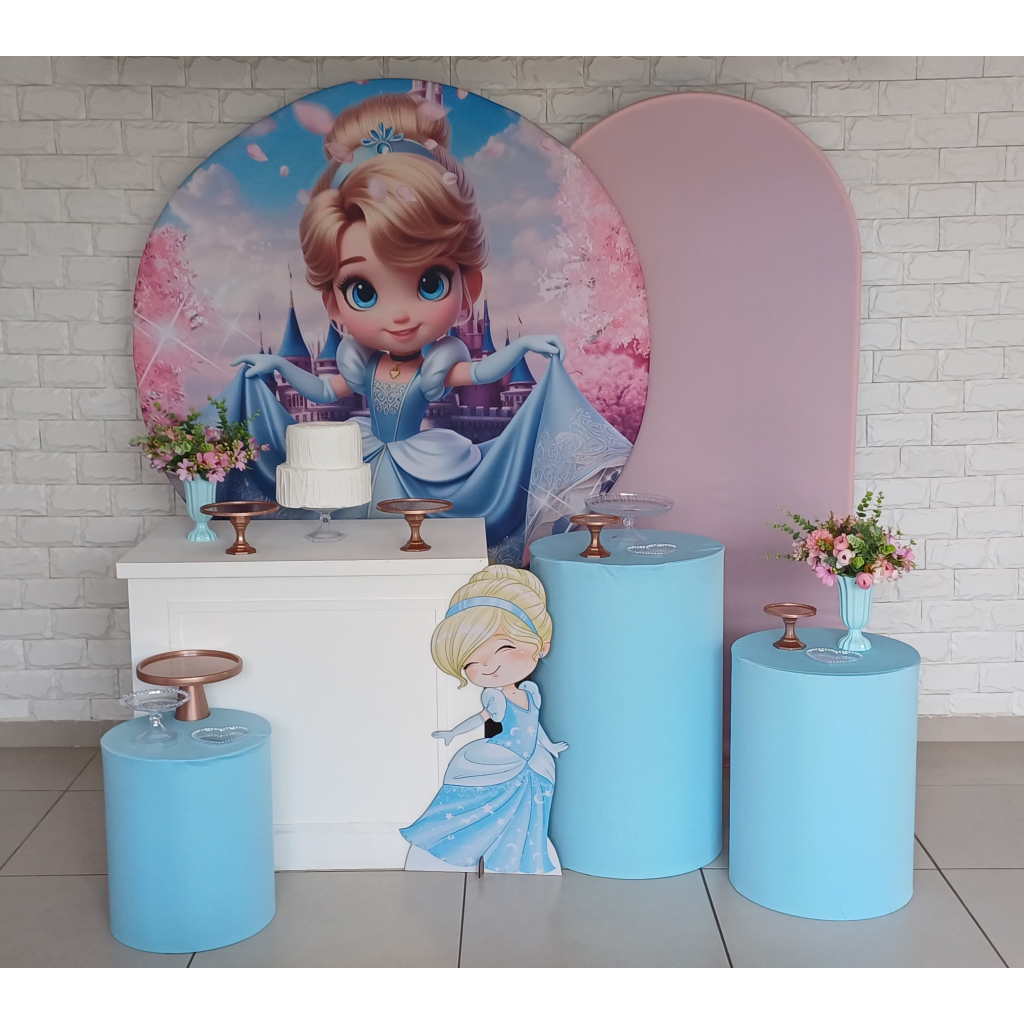 Cinderela - Kit Pegue E Monte - Luci_rodrigues_decorações