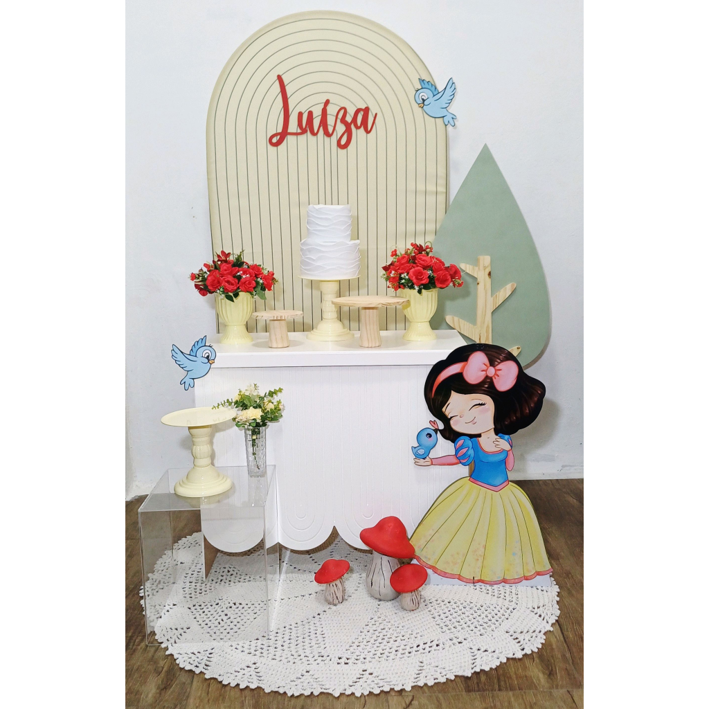 Branca de Neve - Kit Pegue E Monte - Luci_rodrigues_decorações