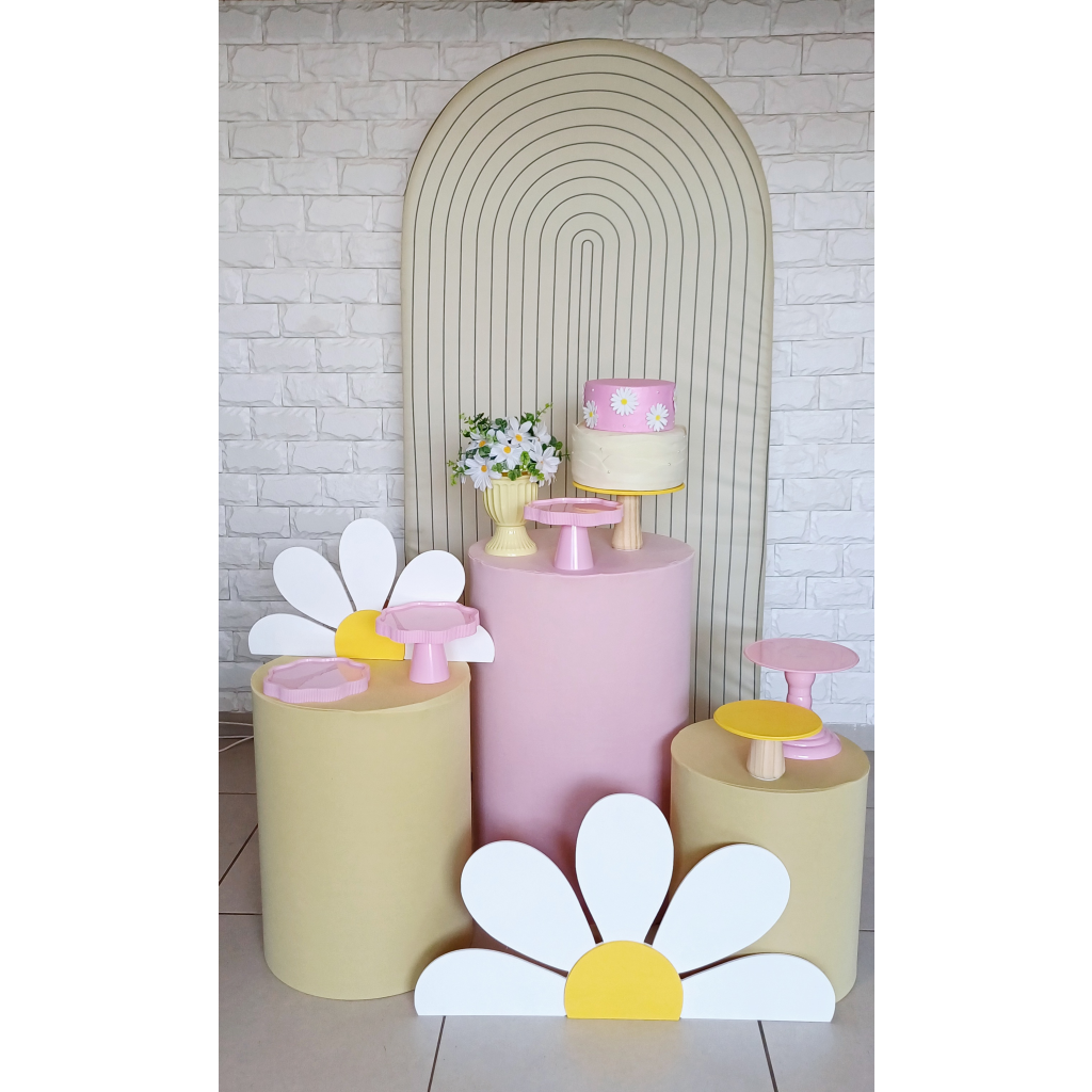 Margaridas - Kit Pegue E Monte - Luci_rodrigues_decorações