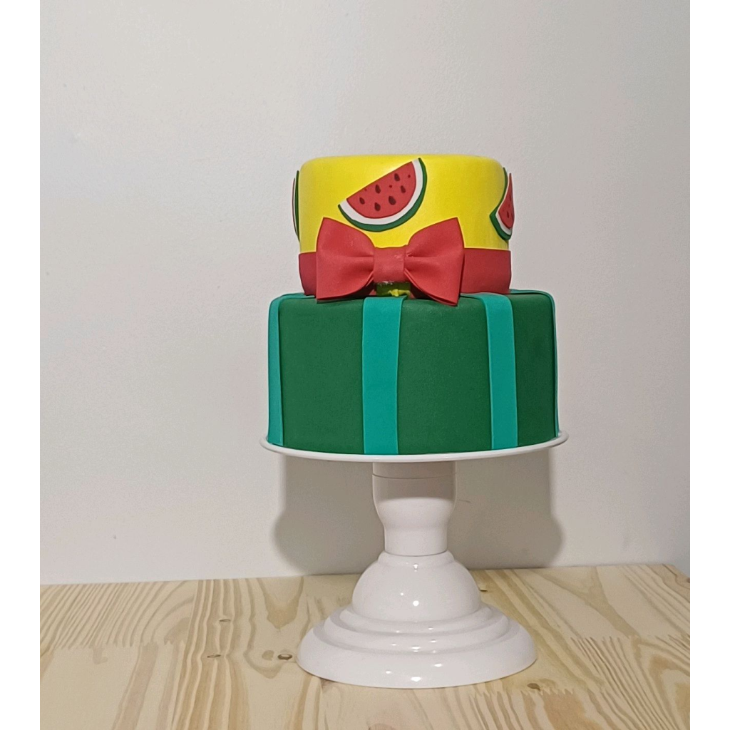 Bolo Magali - Amarelo - Luci_rodrigues_decorações