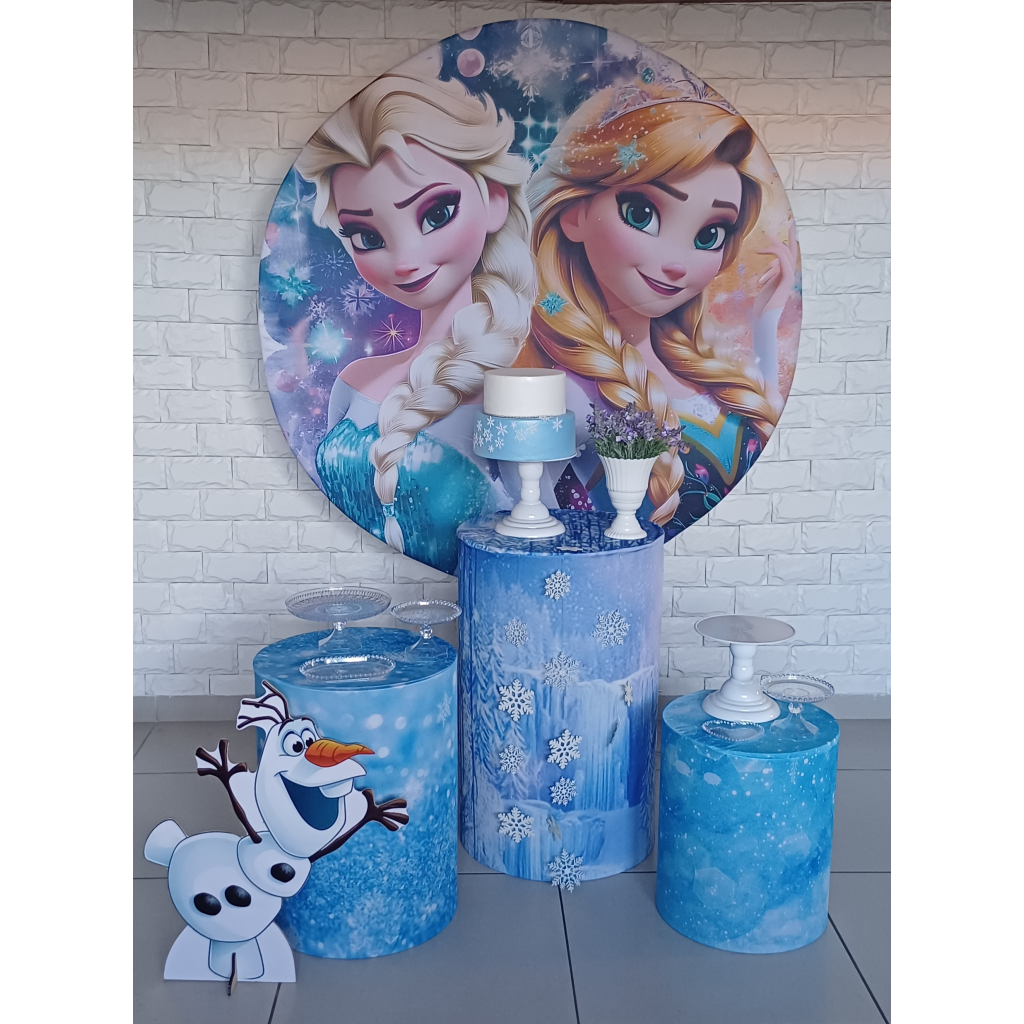 Frozen - Kit Pegue E Monte - Luci_rodrigues_decorações