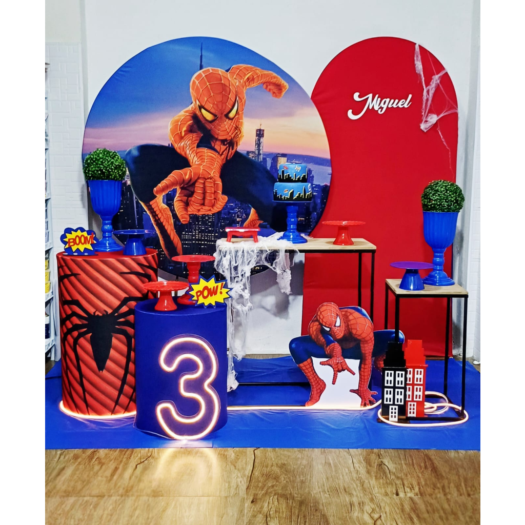 Homem Aranha - Kit Pegue E Monte - Luci_rodrigues_decorações