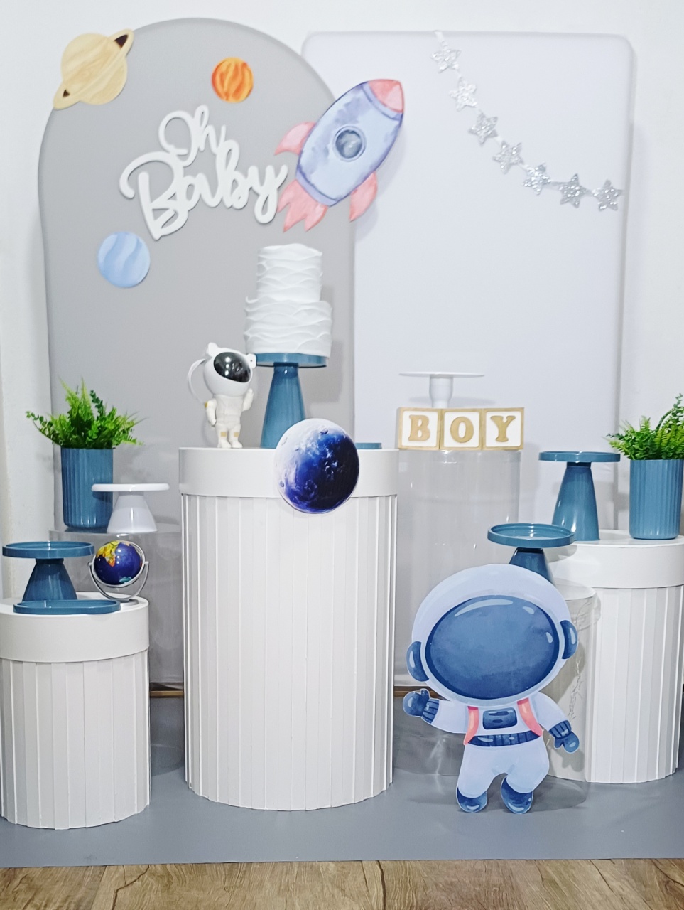 Pequeno Astronauta - Kit Pegue E Monte - Luci_rodrigues_decorações
