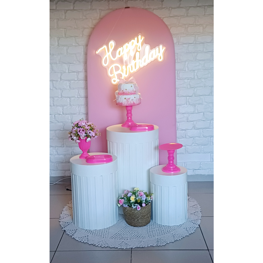 Pink - Kit Pegue E Monte Black - Luci_rodrigues_decorações