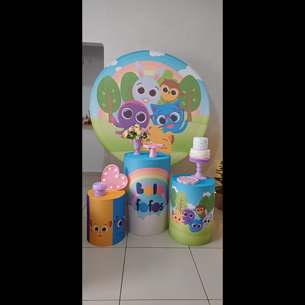 Bolofofos - Kit Pegue E Monte - Luci_rodrigues_decorações