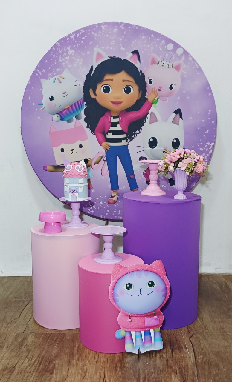 Casa Mágica da Gabby - Kit Pegue E Monte - Luci_rodrigues_decorações