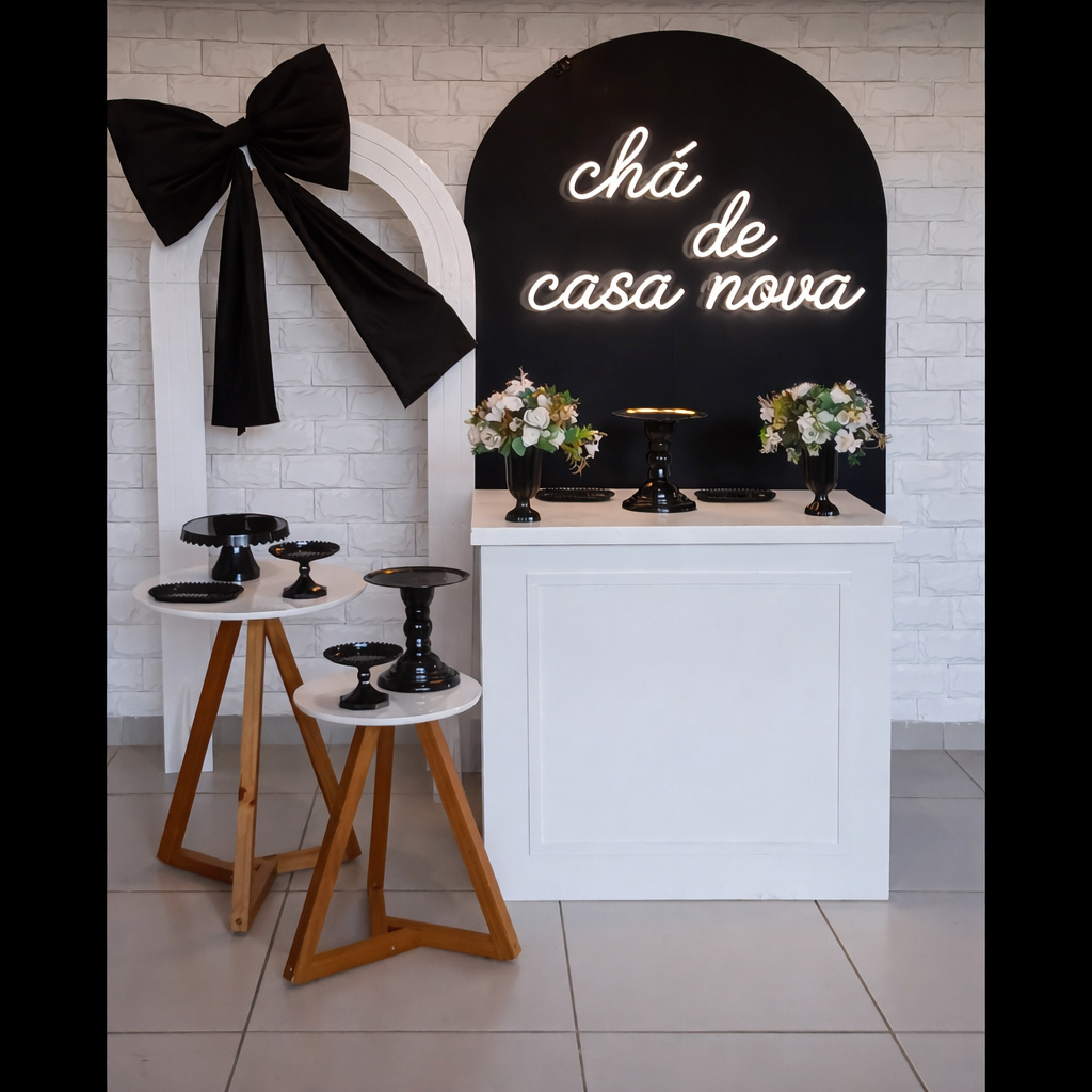 Chá de Casa Nova - Laço - Kit Pegue E Monte - Luci_rodrigues_decorações