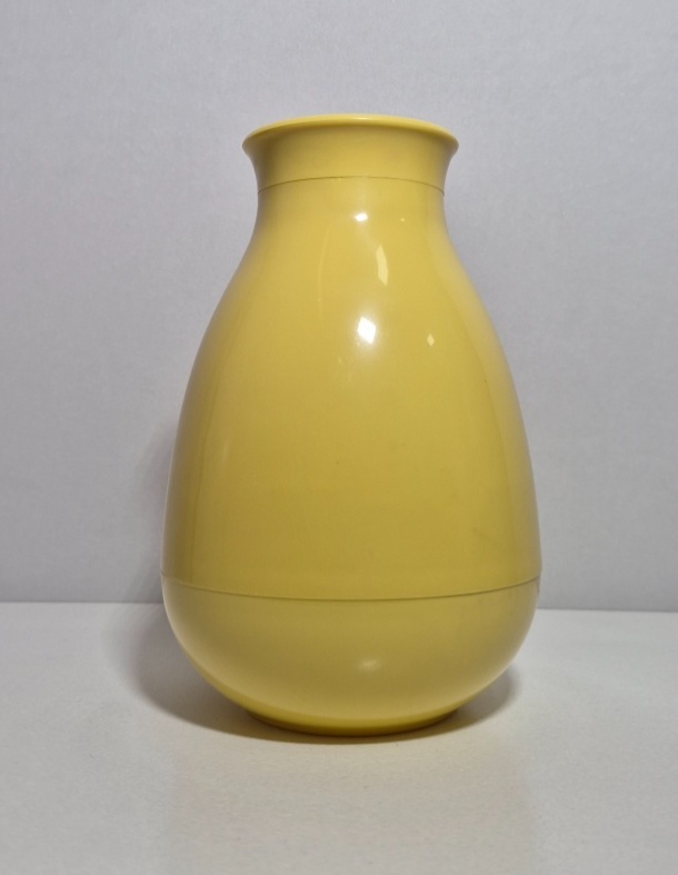 Vaso Cogumelo - Amarelo Candy - Luci_rodrigues_decorações