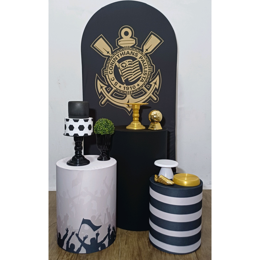 Corinthians - Kit Pegue E Monte - Luci_rodrigues_decorações