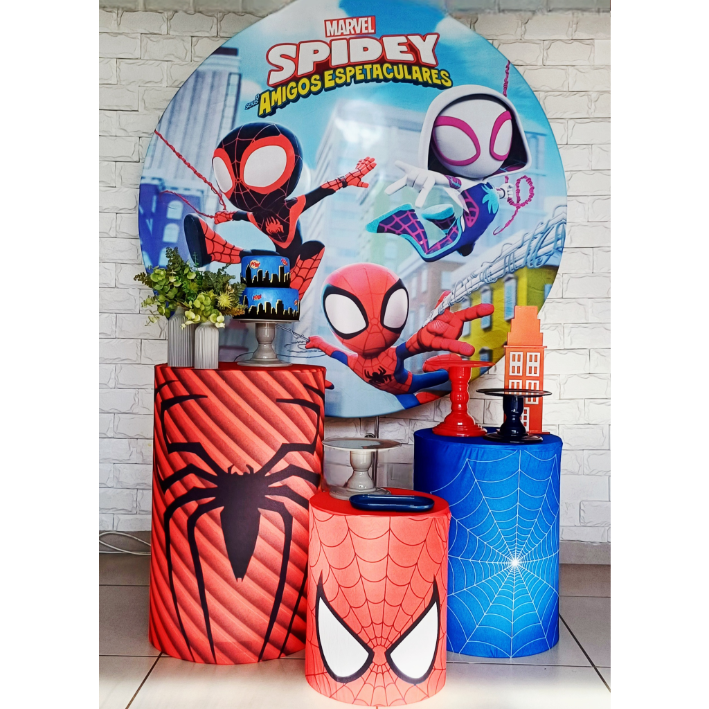 Spidey - Kit Pegue E Monte - Luci_rodrigues_decorações