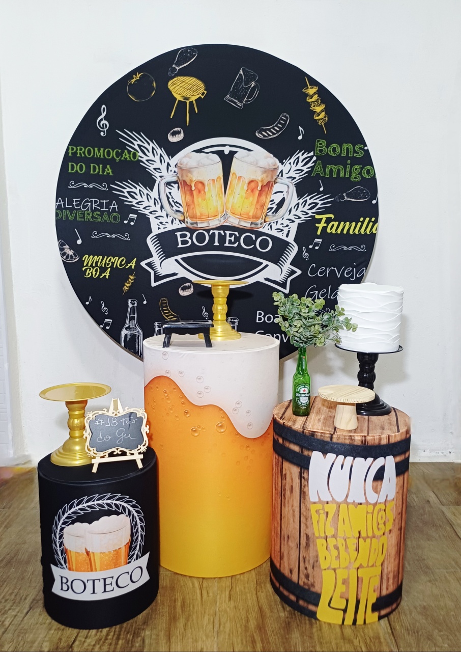 Boteco - Kit Pegue E Monte - Luci_rodrigues_decorações