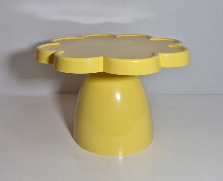 Boleira Flor - Amarelo - Luci_rodrigues_decorações