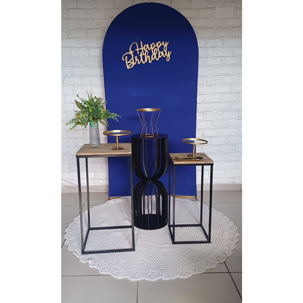 Azul Royal - Kit Pegue E Monte - Luci_rodrigues_decorações