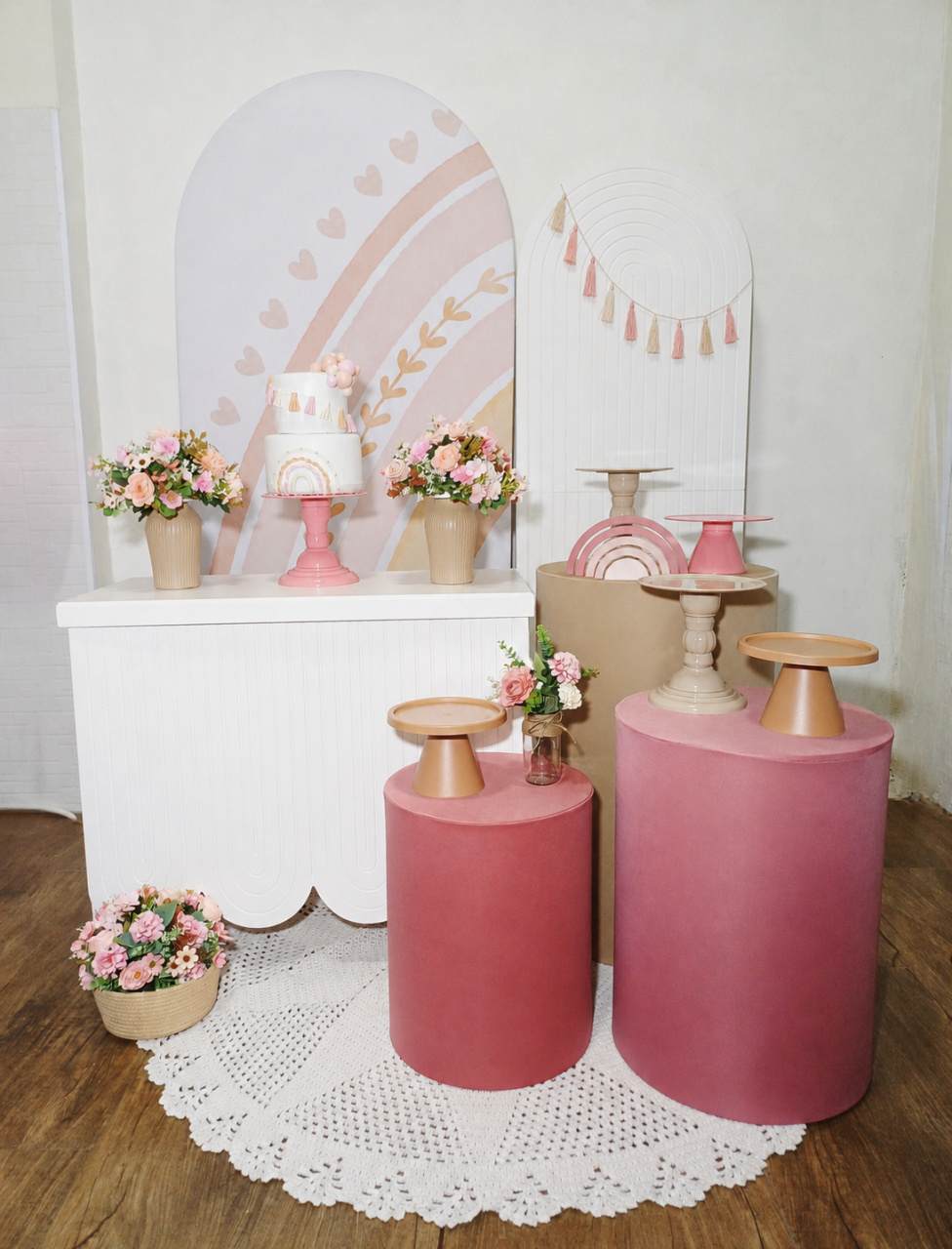 Arcoiris Boho - Kit Pegue E Monte - Luci_rodrigues_decorações