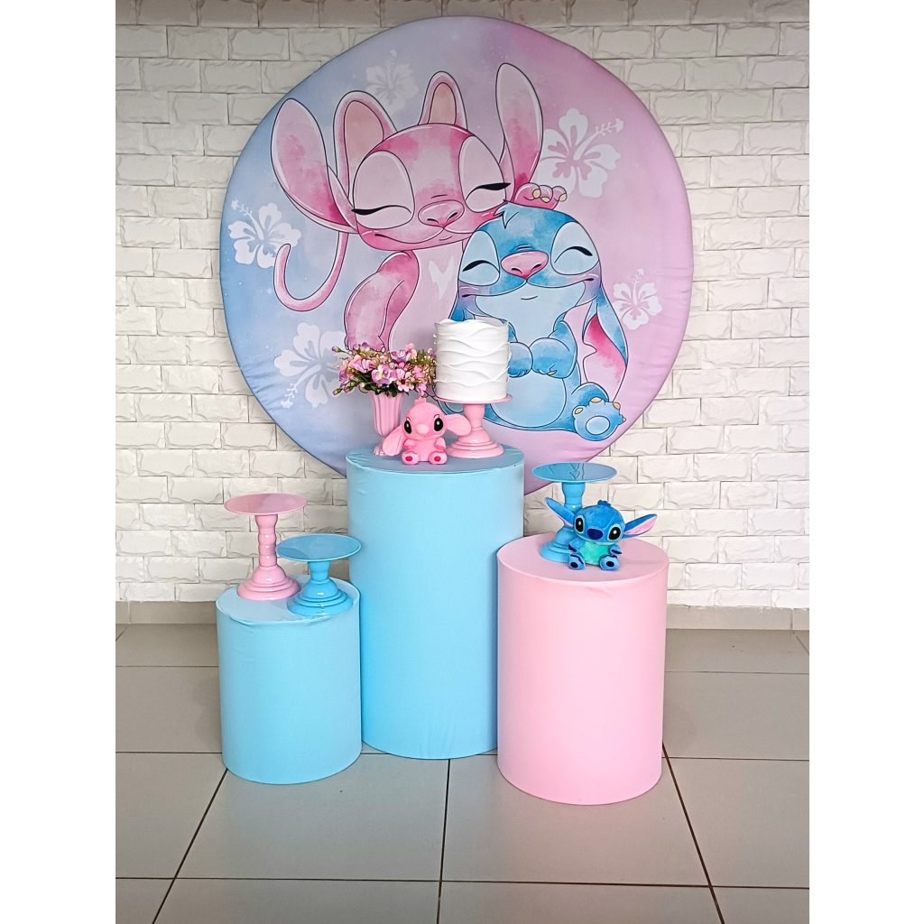 Stitch - Kit Pegue E Monte - Luci_rodrigues_decorações