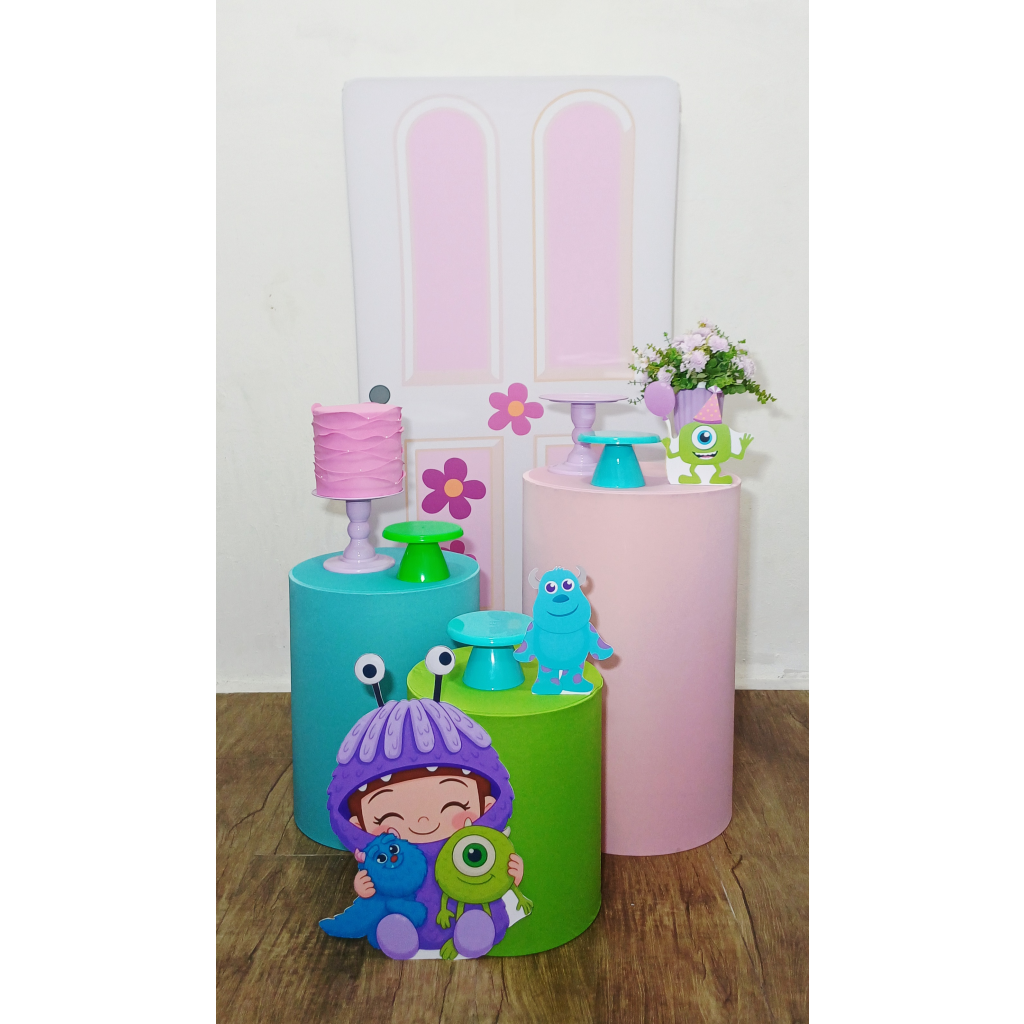 Monstros Sa - Kit Pegue E Monte - Luci_rodrigues_decorações