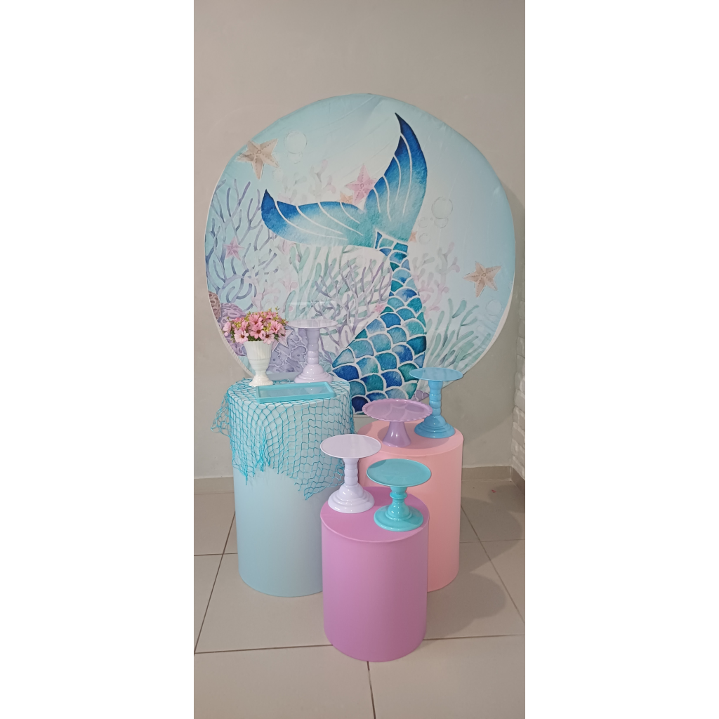 Sereia - Kit Pegue E Monte - Luci_rodrigues_decorações