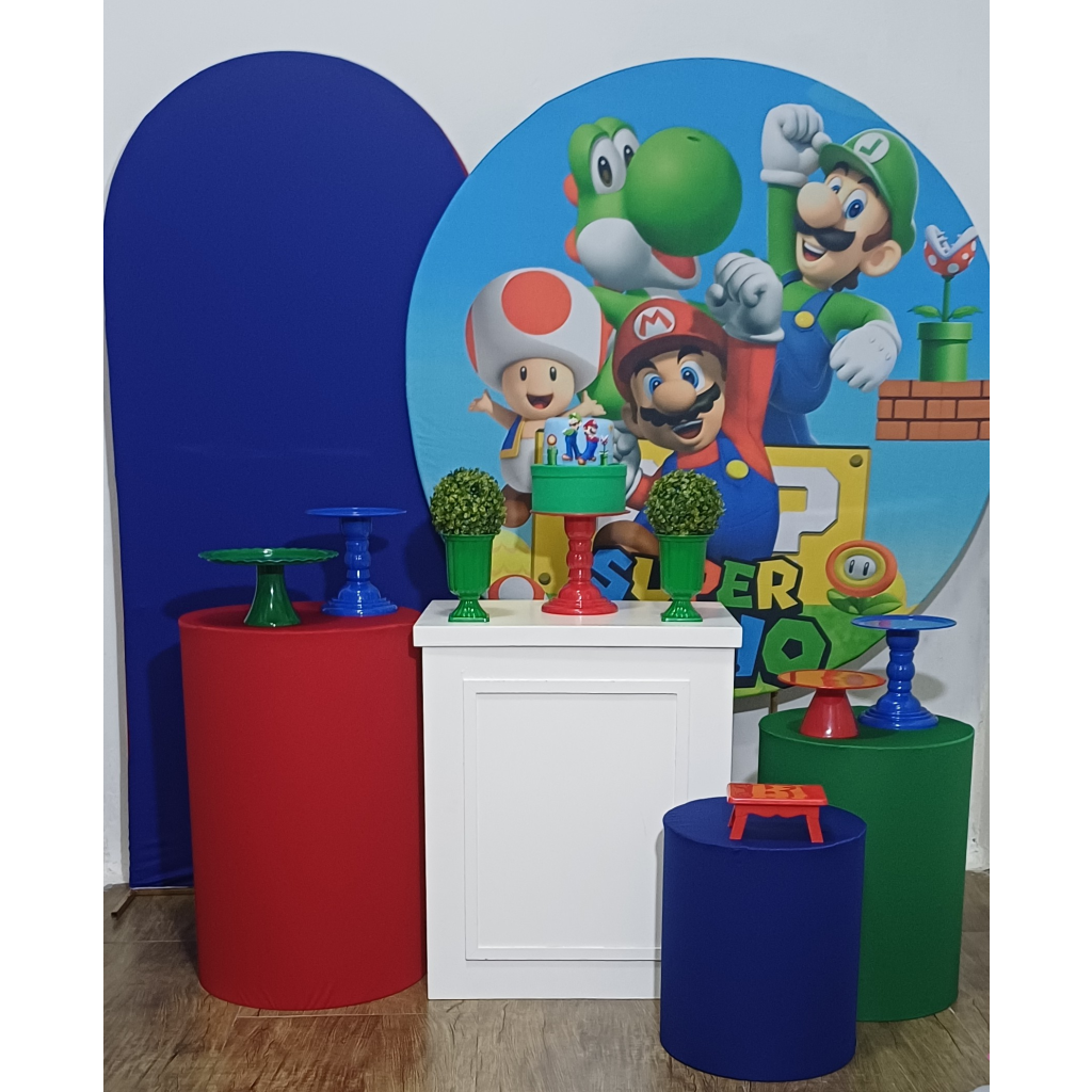 Mario Word - Kit Pegue E Monte - Luci_rodrigues_decorações