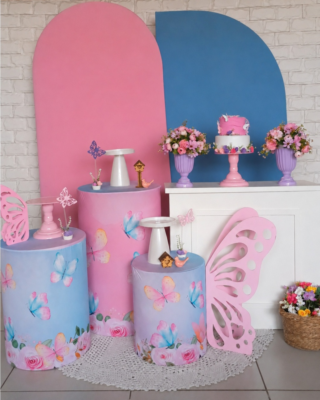 Jardim de Primavera - Kit Pegue E Monte - Luci_rodrigues_decorações