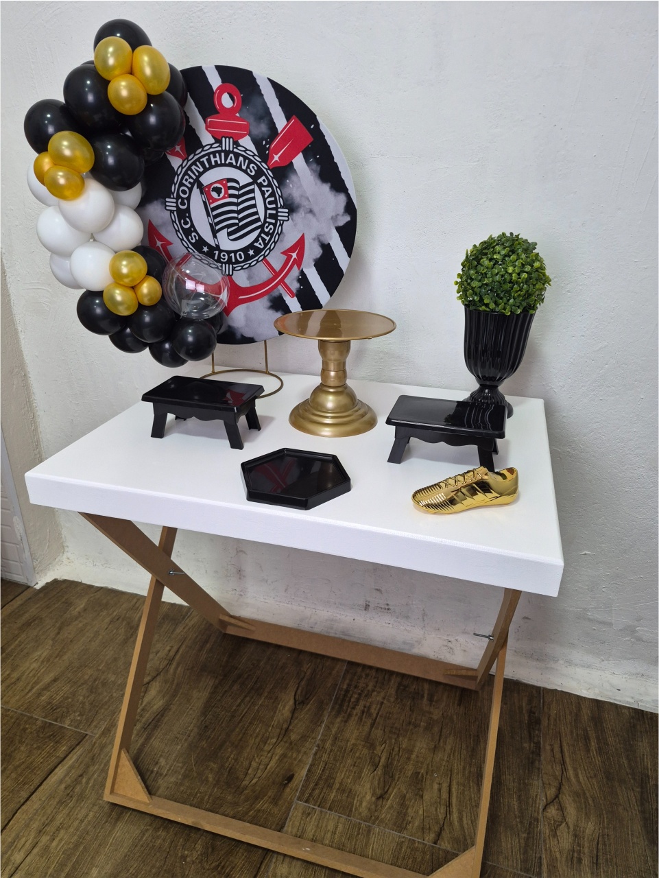 Corinthians - Kit Festa Na Mesa - Luci_rodrigues_decorações