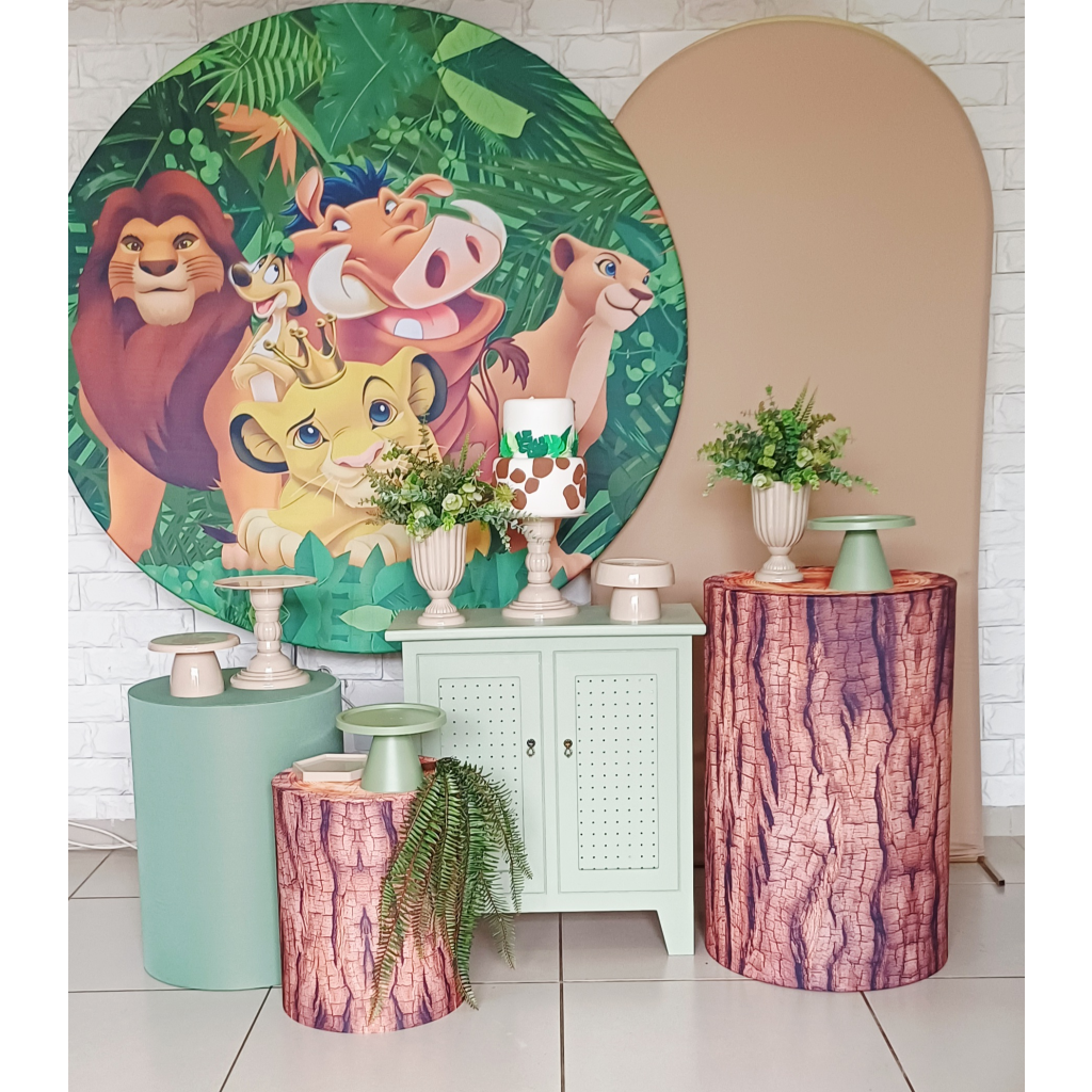 Rei Leão - Kit Pegue E Monte - Luci_rodrigues_decorações