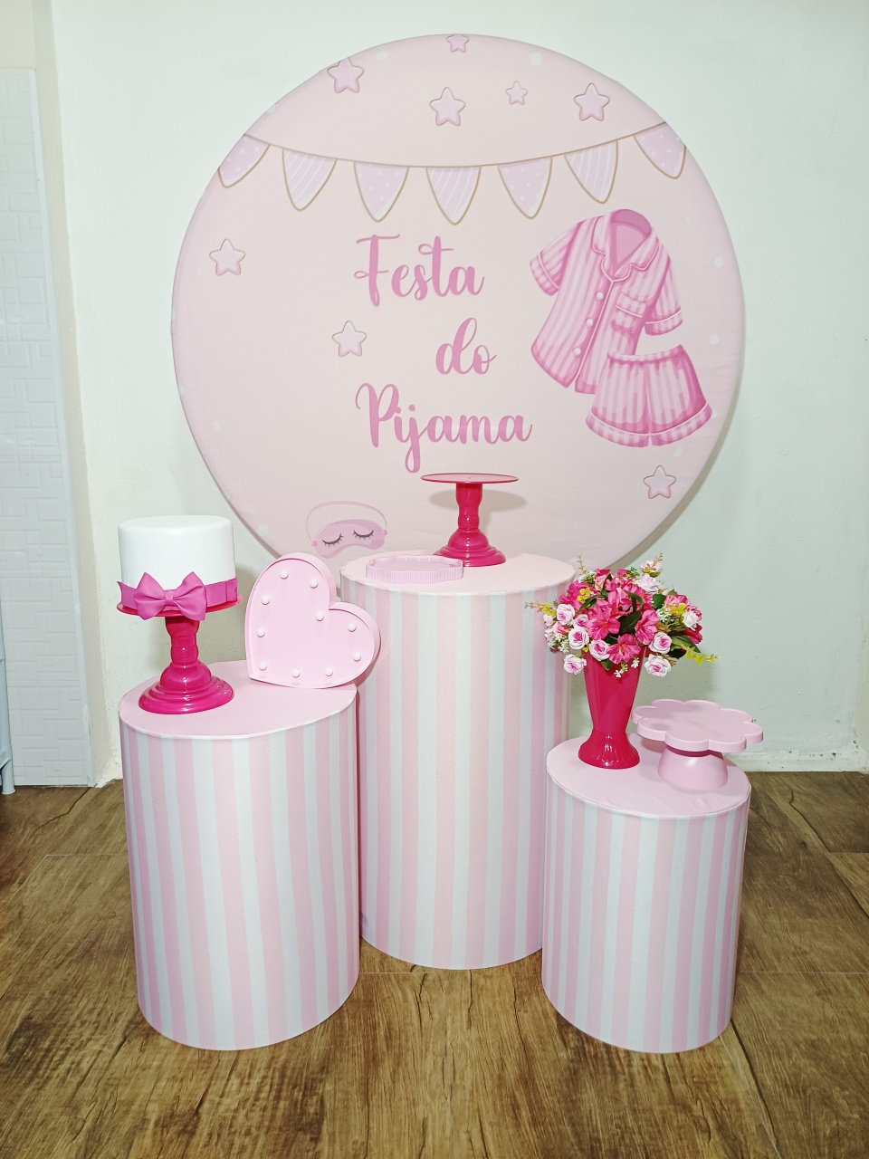 Festa Do Pijama - Kit Pegue E Monte - Luci_rodrigues_decorações