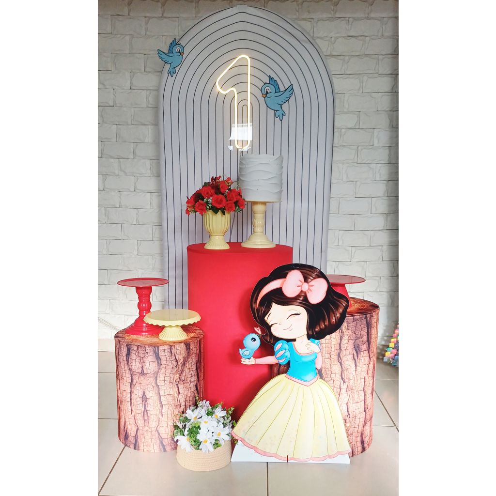 Branca de Neve Ii - Kit Pegue E Monte - Luci_rodrigues_decorações