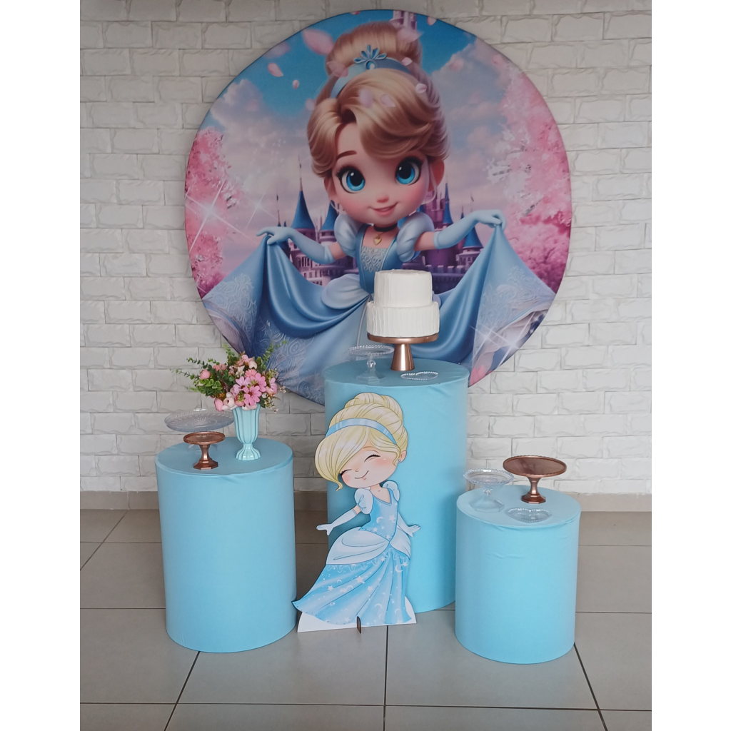 Cinderela - Kit Pegue E Monte - Luci_rodrigues_decorações
