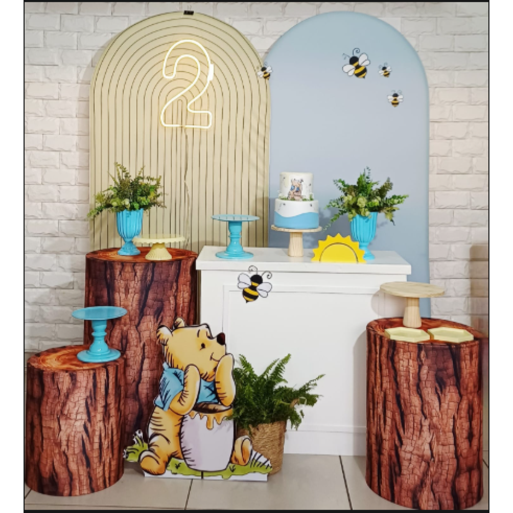 Decoração Ursinho Pooh - Luci_rodrigues_decorações